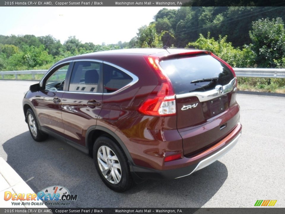 2016 Honda CR-V EX AWD Copper Sunset Pearl / Black Photo #15