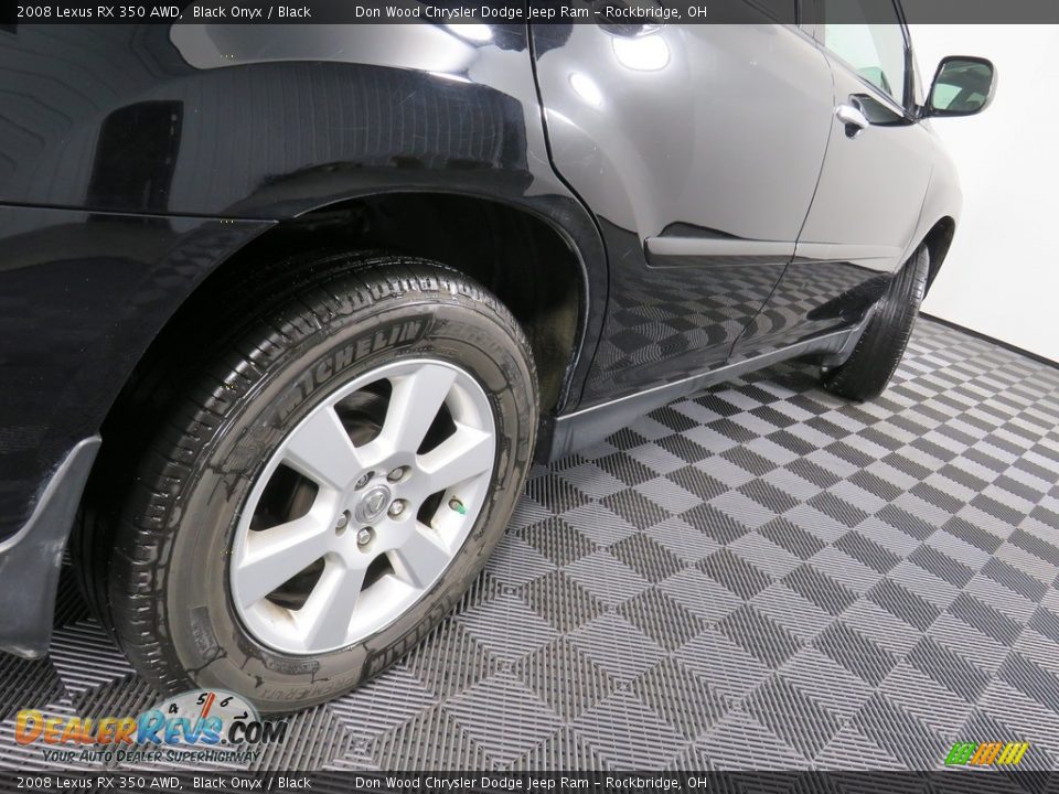 2008 Lexus RX 350 AWD Black Onyx / Black Photo #17