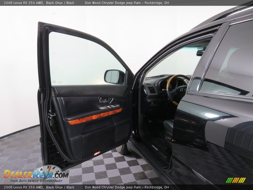2008 Lexus RX 350 AWD Black Onyx / Black Photo #19