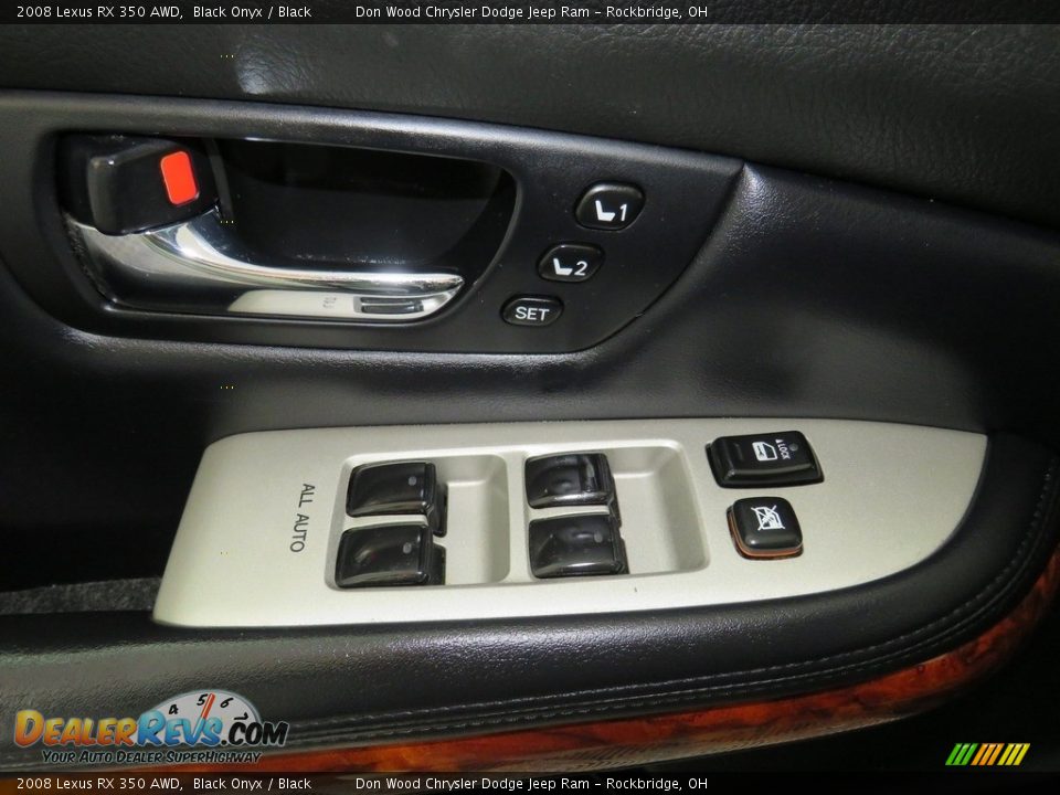 2008 Lexus RX 350 AWD Black Onyx / Black Photo #20