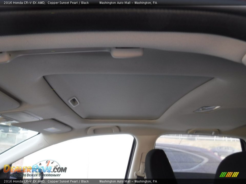 2016 Honda CR-V EX AWD Copper Sunset Pearl / Black Photo #19