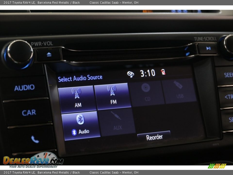 2017 Toyota RAV4 LE Barcelona Red Metallic / Black Photo #10