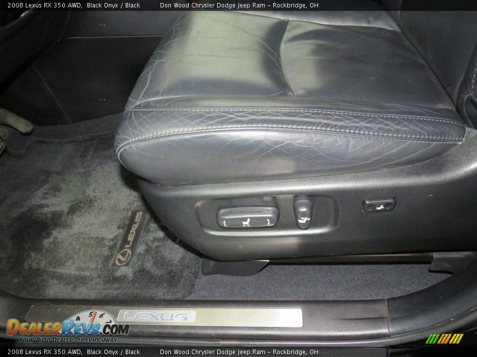 2008 Lexus RX 350 AWD Black Onyx / Black Photo #22