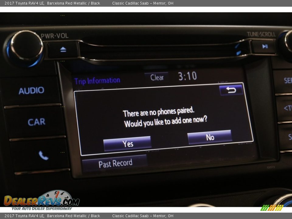 2017 Toyota RAV4 LE Barcelona Red Metallic / Black Photo #12
