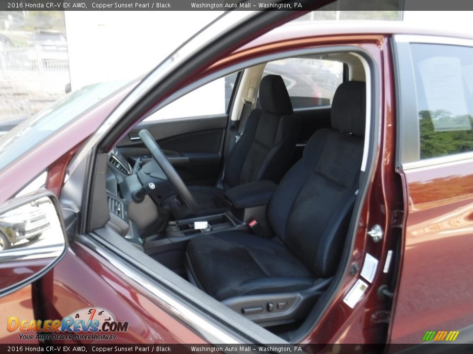 2016 Honda CR-V EX AWD Copper Sunset Pearl / Black Photo #21