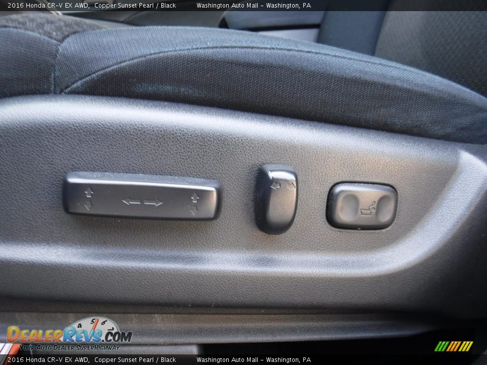 2016 Honda CR-V EX AWD Copper Sunset Pearl / Black Photo #22