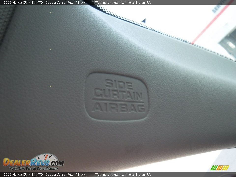 2016 Honda CR-V EX AWD Copper Sunset Pearl / Black Photo #23