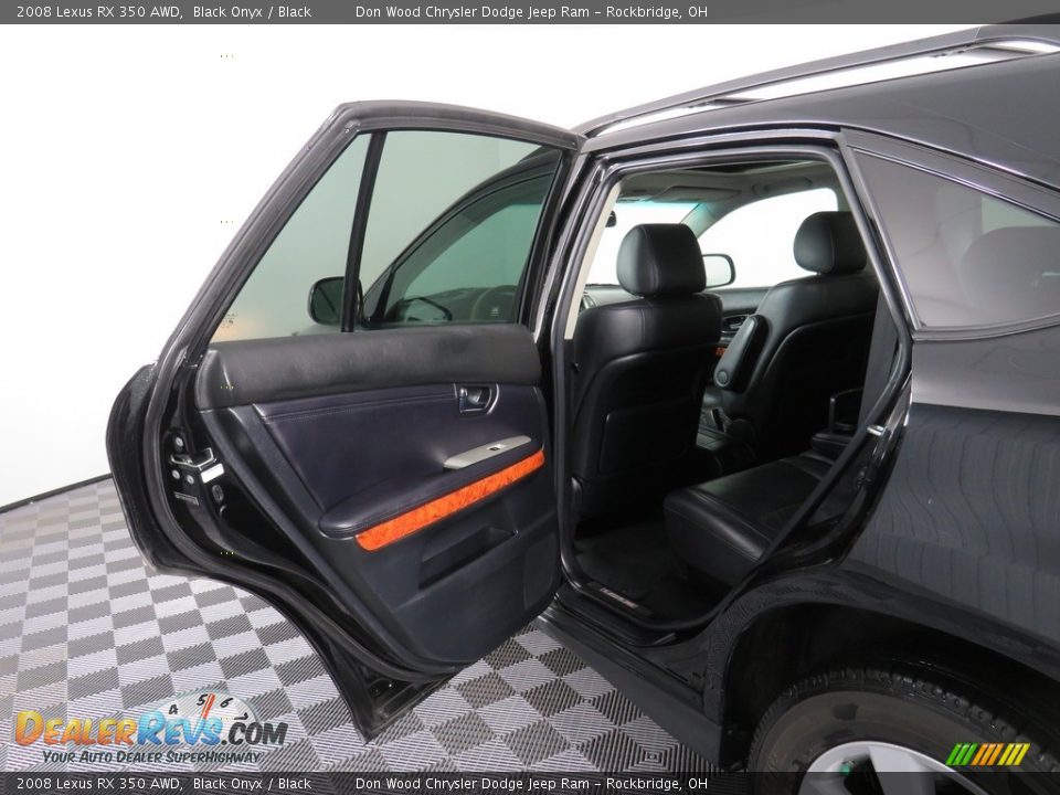 2008 Lexus RX 350 AWD Black Onyx / Black Photo #25