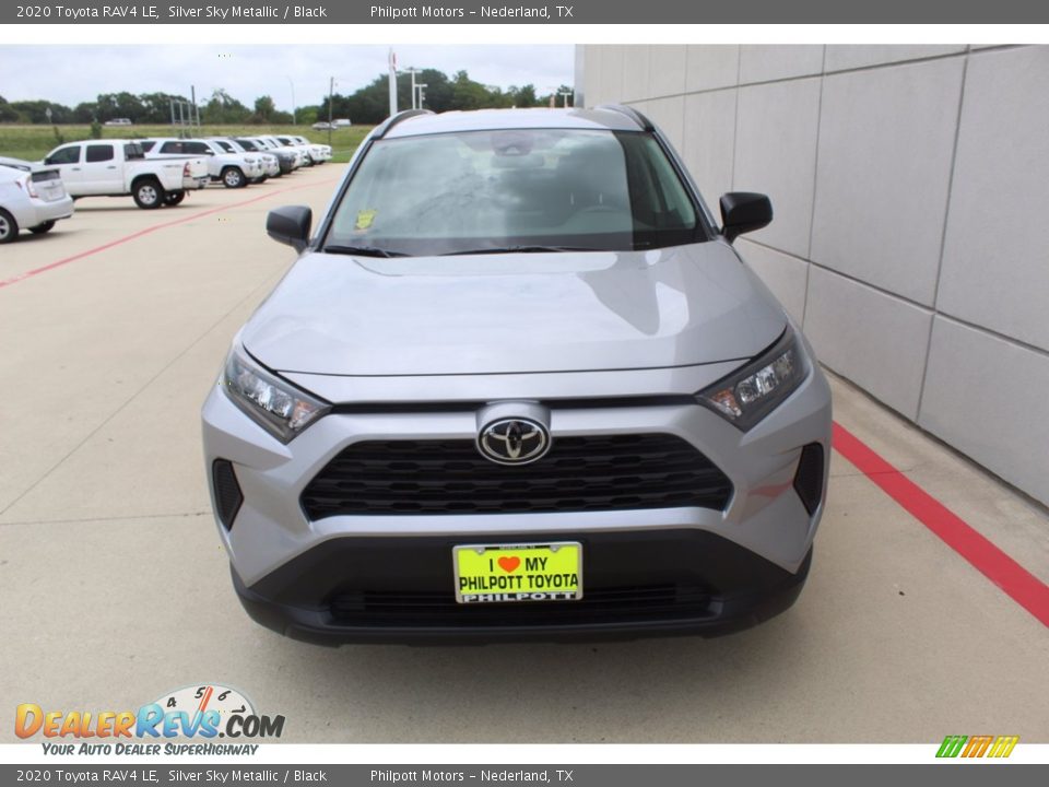2020 Toyota RAV4 LE Silver Sky Metallic / Black Photo #3