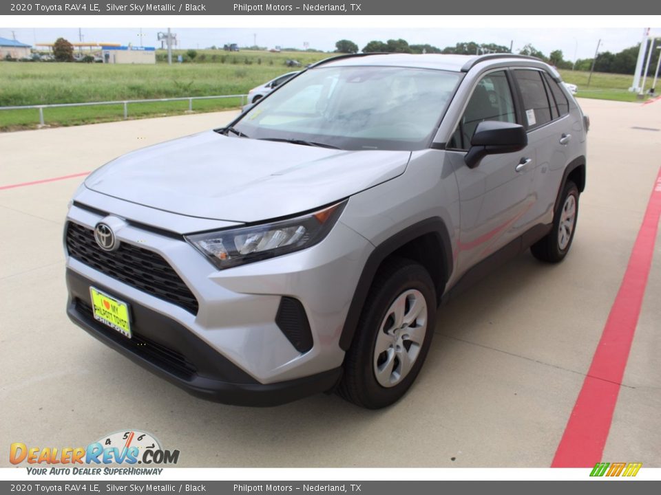 2020 Toyota RAV4 LE Silver Sky Metallic / Black Photo #4