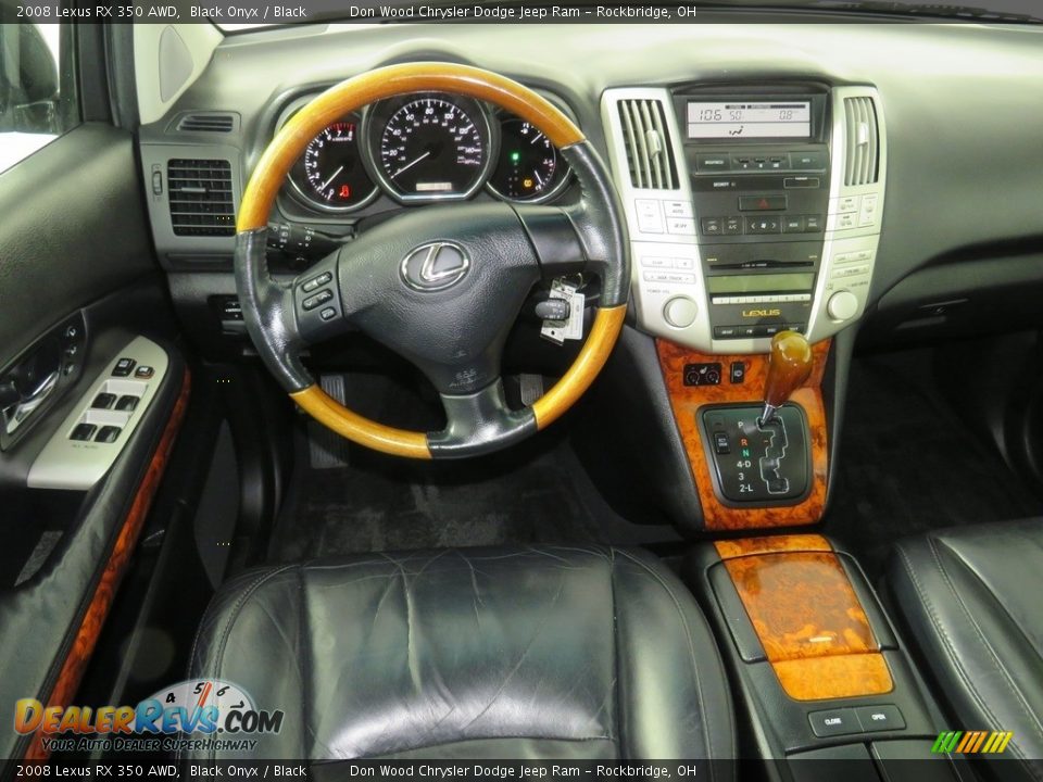 2008 Lexus RX 350 AWD Black Onyx / Black Photo #27