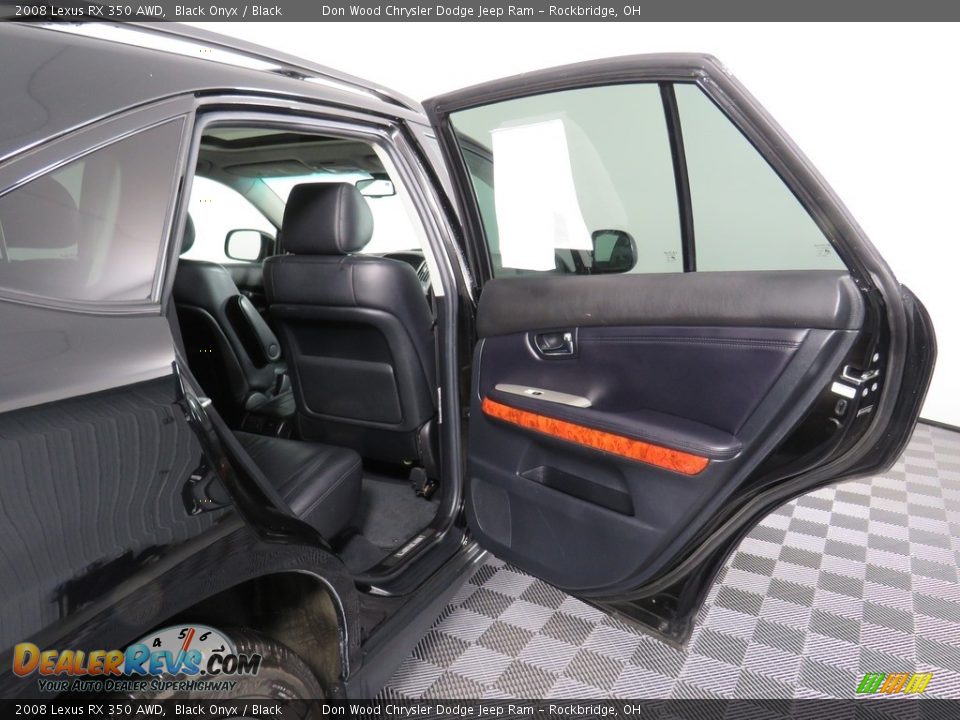 2008 Lexus RX 350 AWD Black Onyx / Black Photo #28