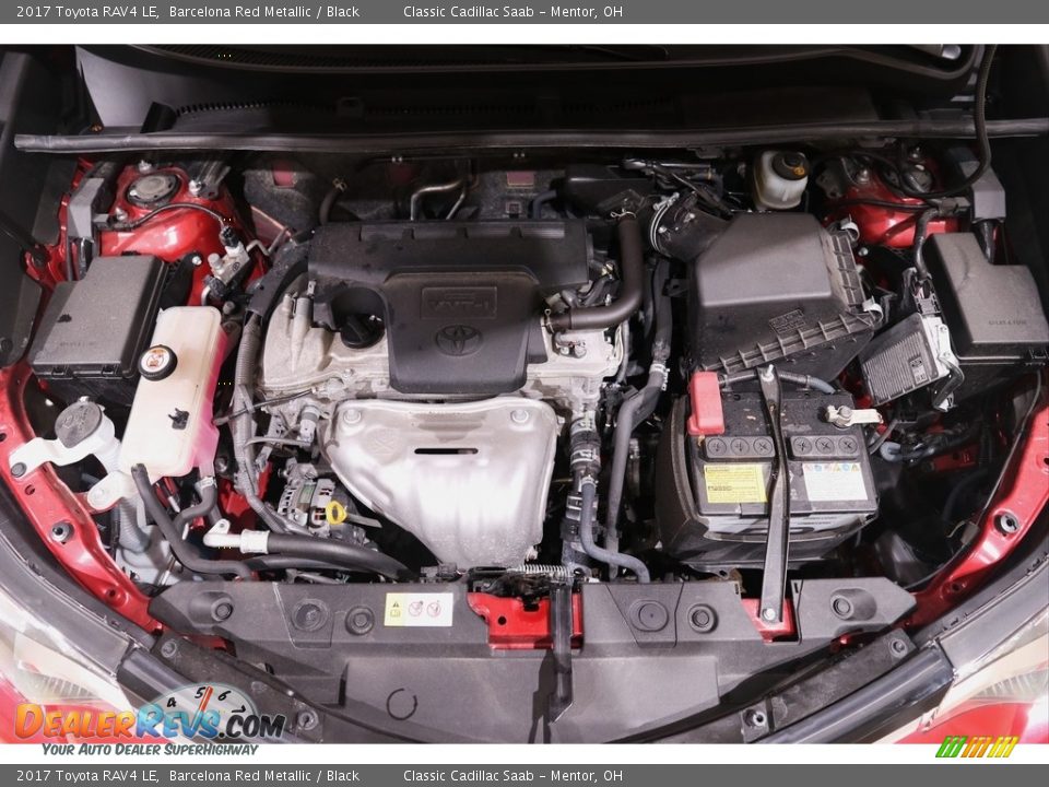 2017 Toyota RAV4 LE Barcelona Red Metallic / Black Photo #21
