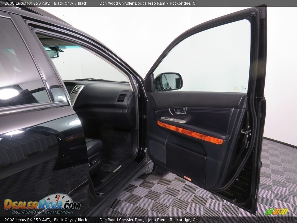 2008 Lexus RX 350 AWD Black Onyx / Black Photo #30