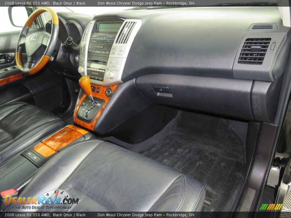 2008 Lexus RX 350 AWD Black Onyx / Black Photo #32