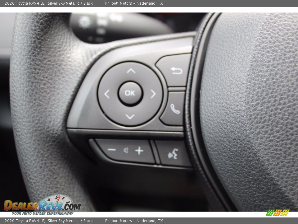 2020 Toyota RAV4 LE Silver Sky Metallic / Black Photo #11