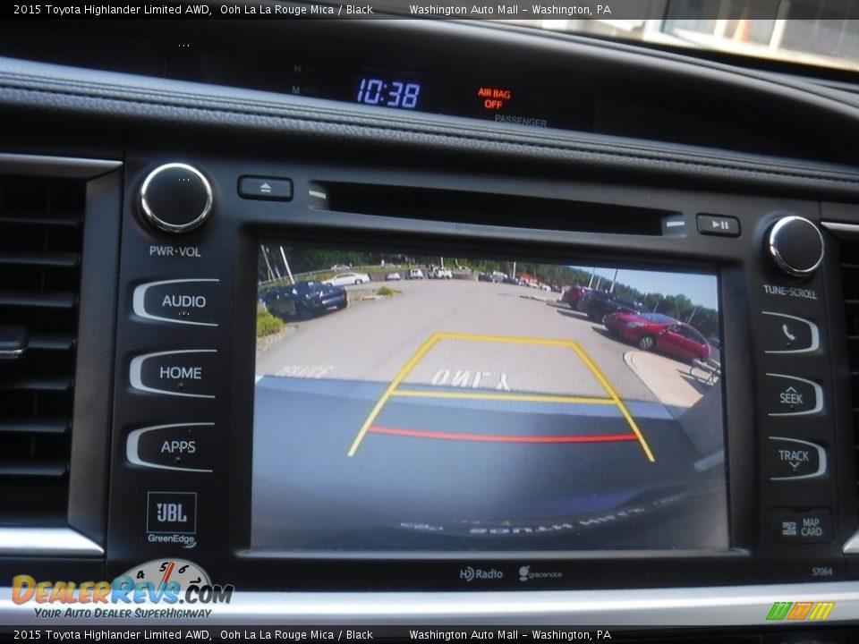 2015 Toyota Highlander Limited AWD Ooh La La Rouge Mica / Black Photo #5