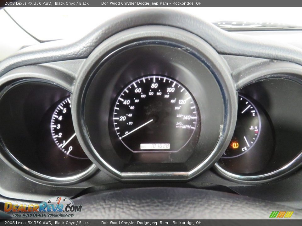 2008 Lexus RX 350 AWD Black Onyx / Black Photo #34