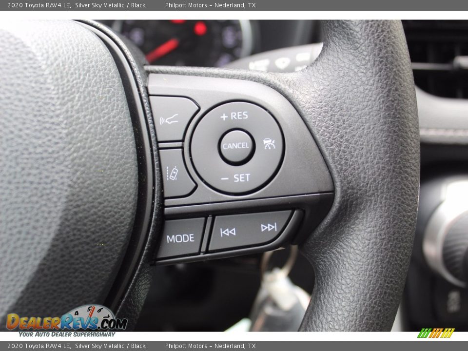 2020 Toyota RAV4 LE Silver Sky Metallic / Black Photo #12