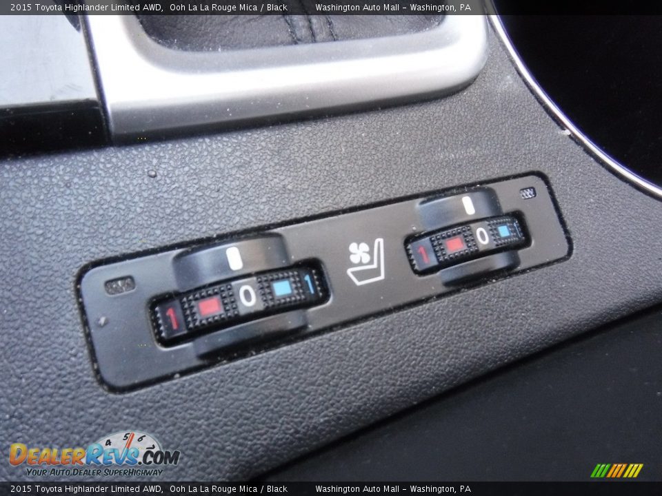 2015 Toyota Highlander Limited AWD Ooh La La Rouge Mica / Black Photo #7