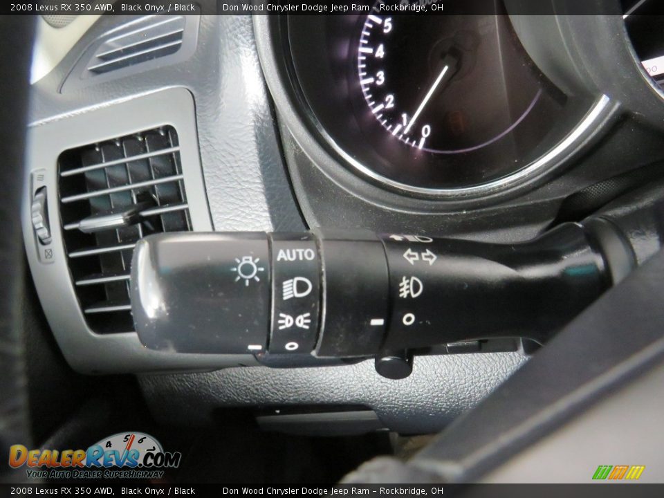 2008 Lexus RX 350 AWD Black Onyx / Black Photo #36