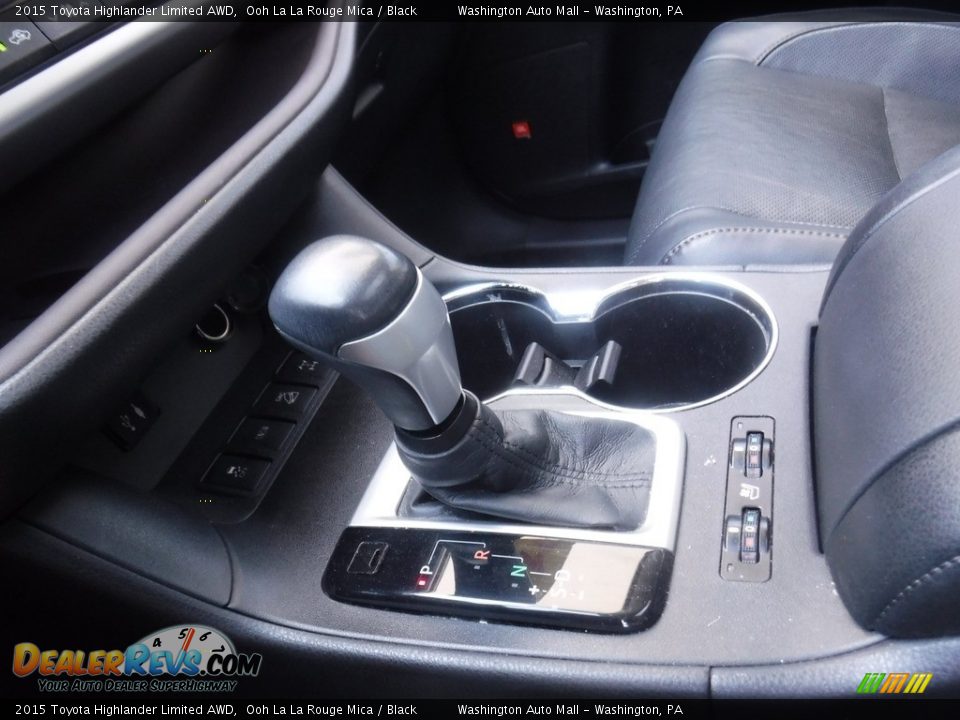 2015 Toyota Highlander Limited AWD Ooh La La Rouge Mica / Black Photo #23