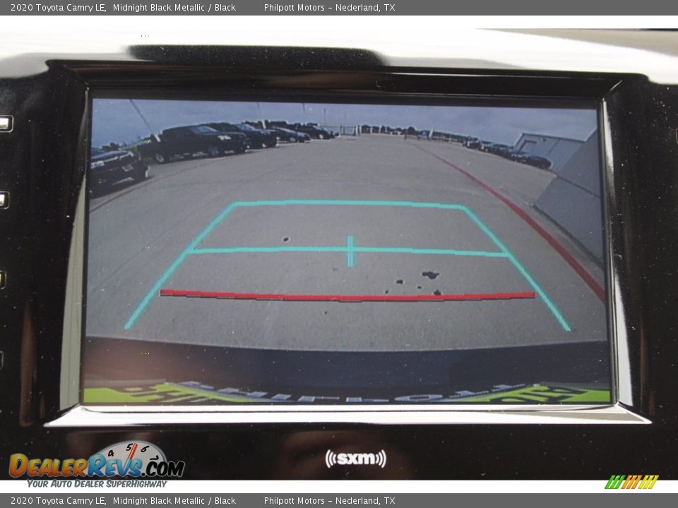 2020 Toyota Camry LE Midnight Black Metallic / Black Photo #17