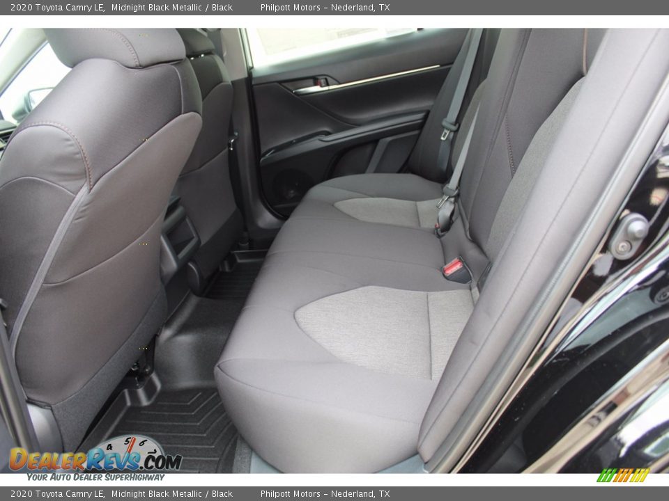 2020 Toyota Camry LE Midnight Black Metallic / Black Photo #19