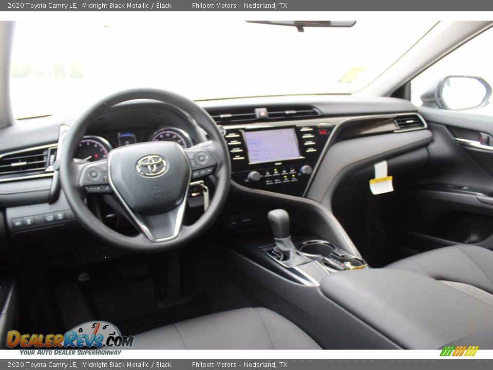 2020 Toyota Camry LE Midnight Black Metallic / Black Photo #20