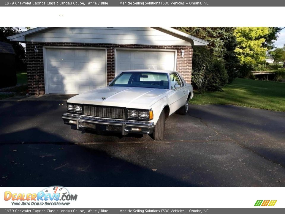 White 1979 Chevrolet Caprice Classic Landau Coupe Photo #9