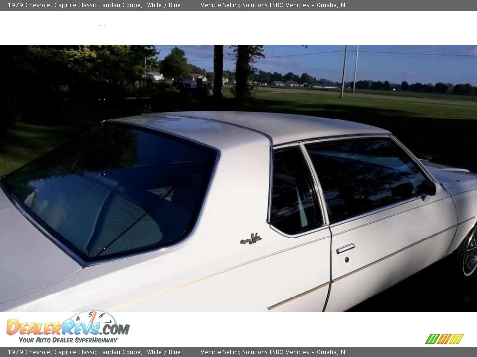 White 1979 Chevrolet Caprice Classic Landau Coupe Photo #10