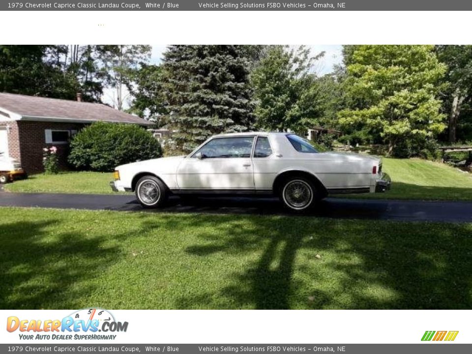 White 1979 Chevrolet Caprice Classic Landau Coupe Photo #14