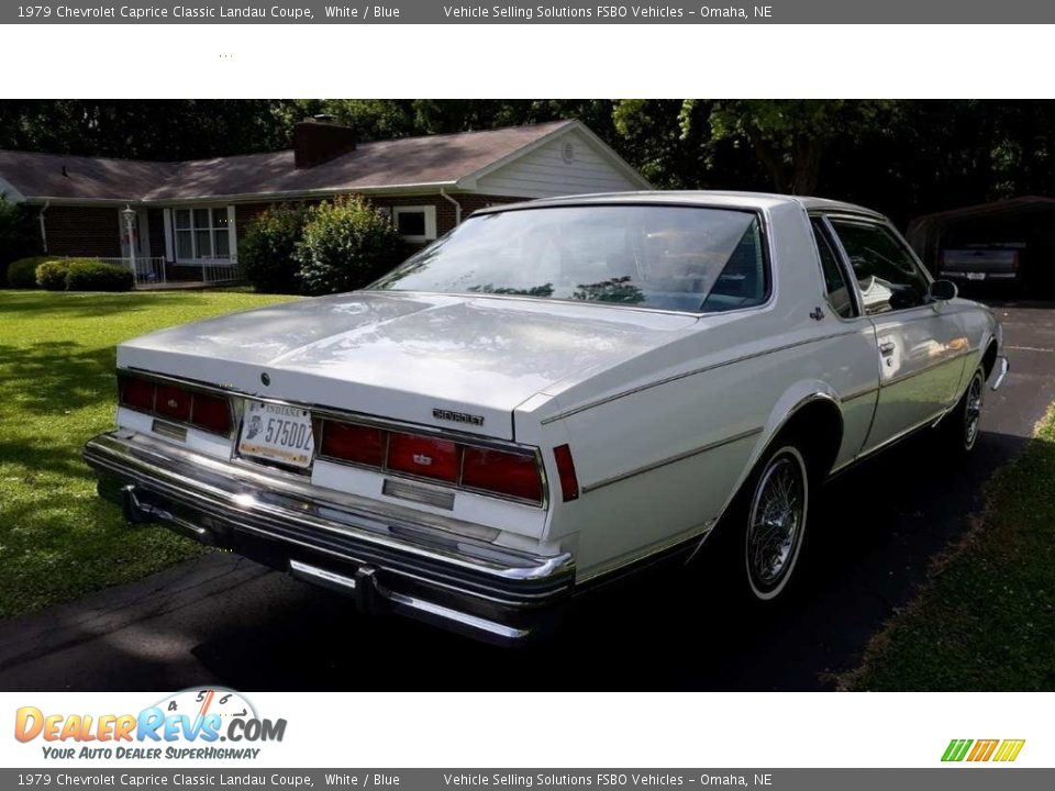 White 1979 Chevrolet Caprice Classic Landau Coupe Photo #16