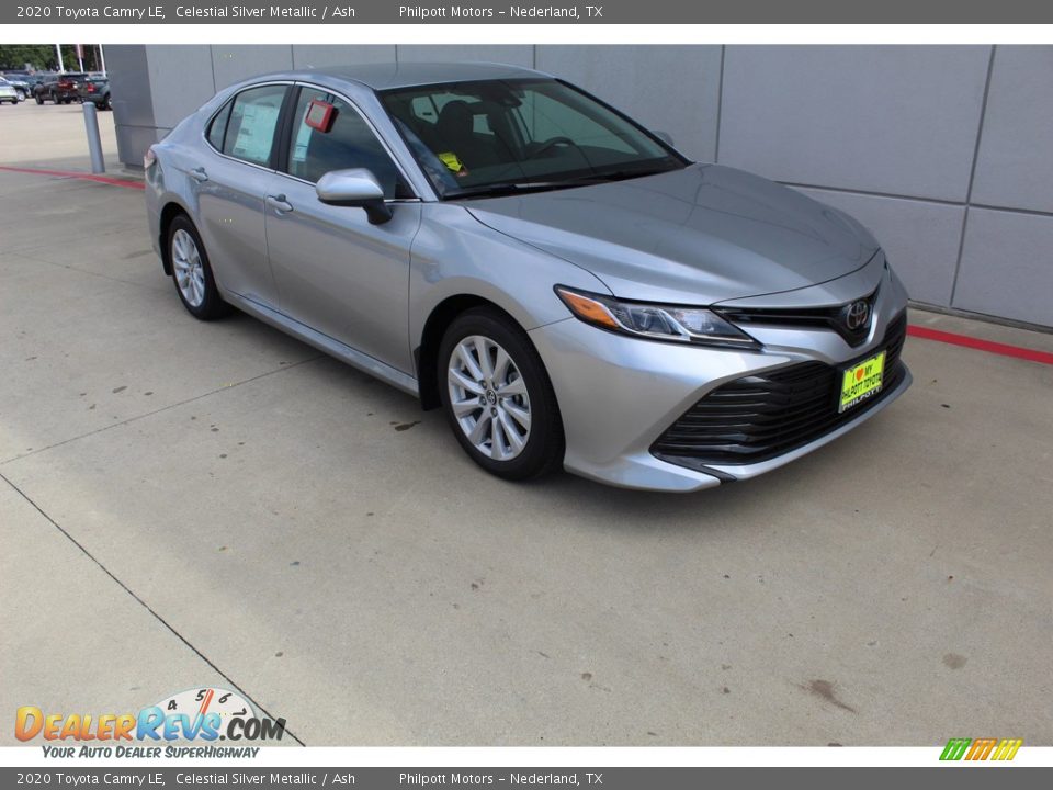 2020 Toyota Camry LE Celestial Silver Metallic / Ash Photo #2