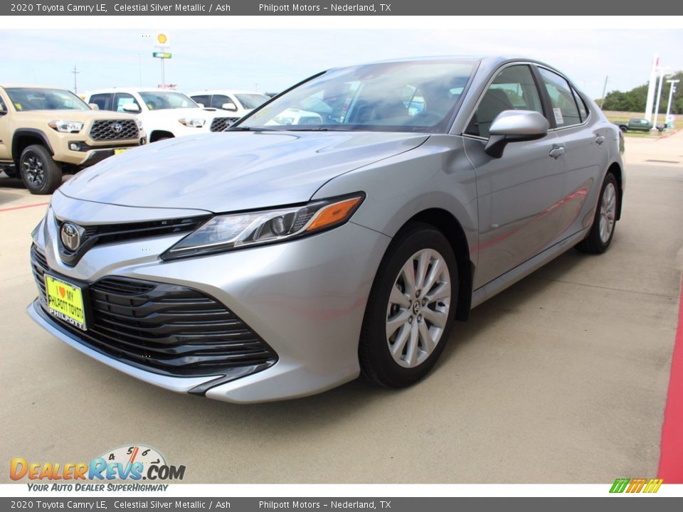 2020 Toyota Camry LE Celestial Silver Metallic / Ash Photo #4