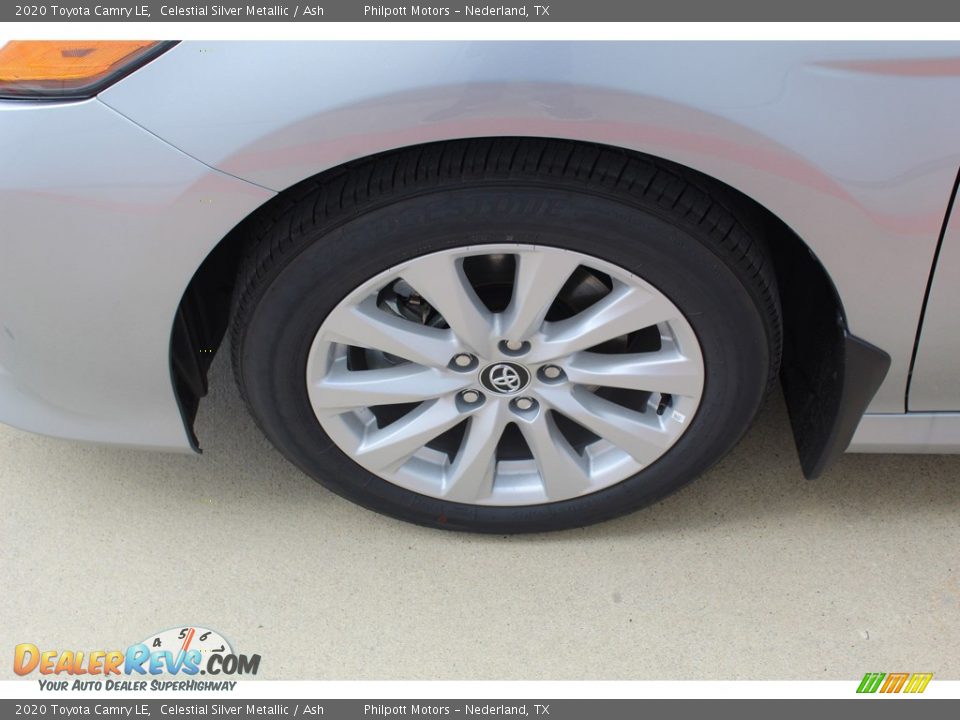 2020 Toyota Camry LE Celestial Silver Metallic / Ash Photo #5