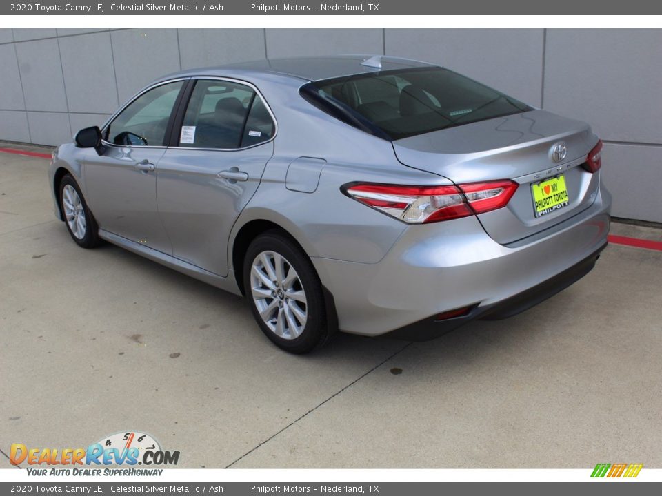 2020 Toyota Camry LE Celestial Silver Metallic / Ash Photo #6