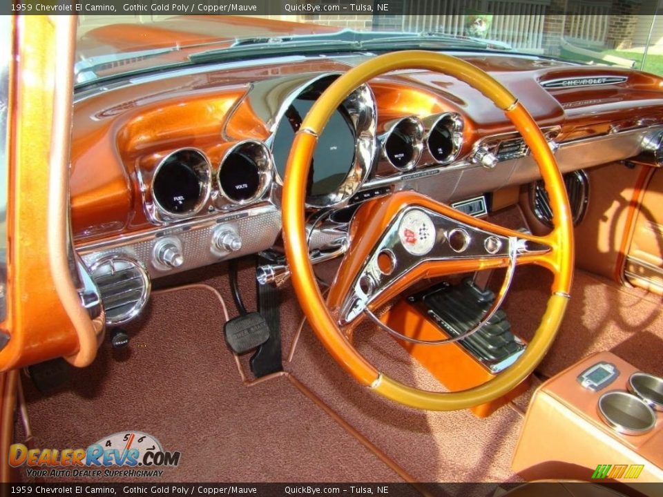 Dashboard of 1959 Chevrolet El Camino  Photo #14