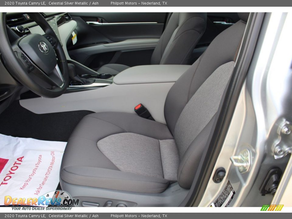 2020 Toyota Camry LE Celestial Silver Metallic / Ash Photo #10