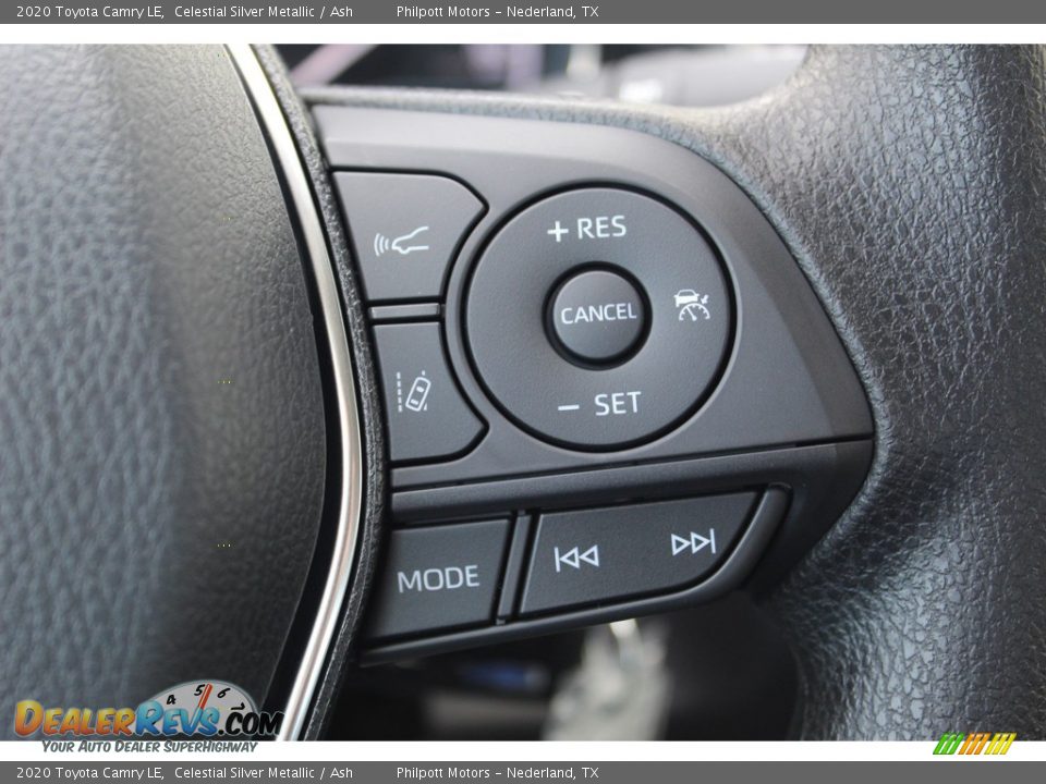 2020 Toyota Camry LE Celestial Silver Metallic / Ash Photo #13