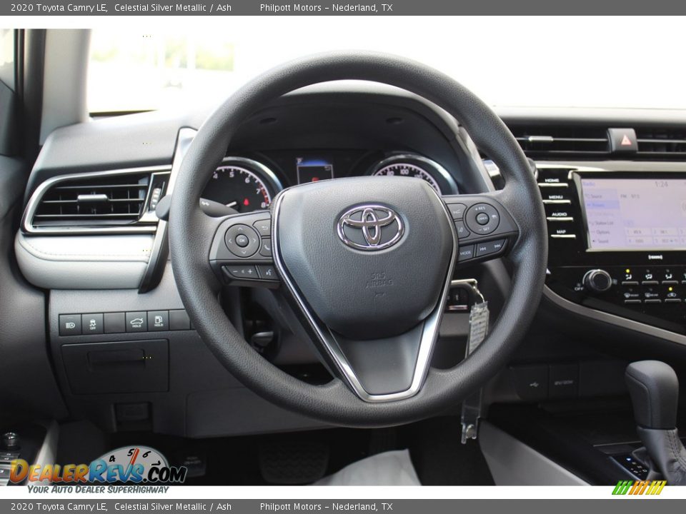 2020 Toyota Camry LE Celestial Silver Metallic / Ash Photo #22