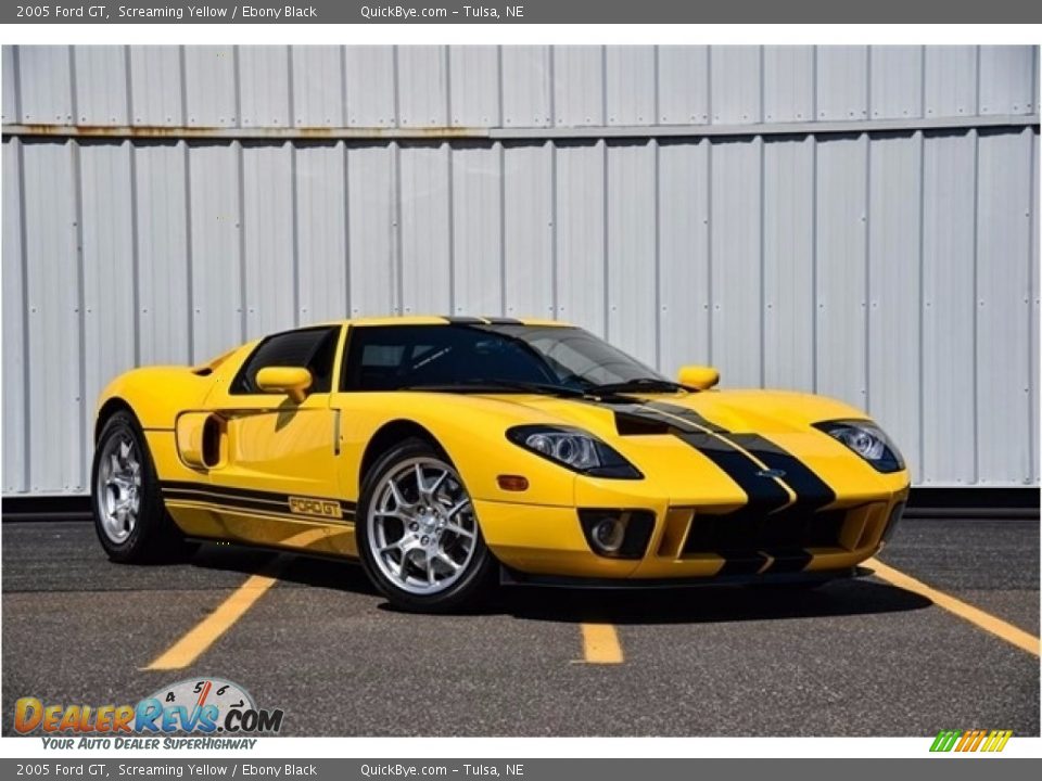 Screaming Yellow 2005 Ford GT  Photo #4