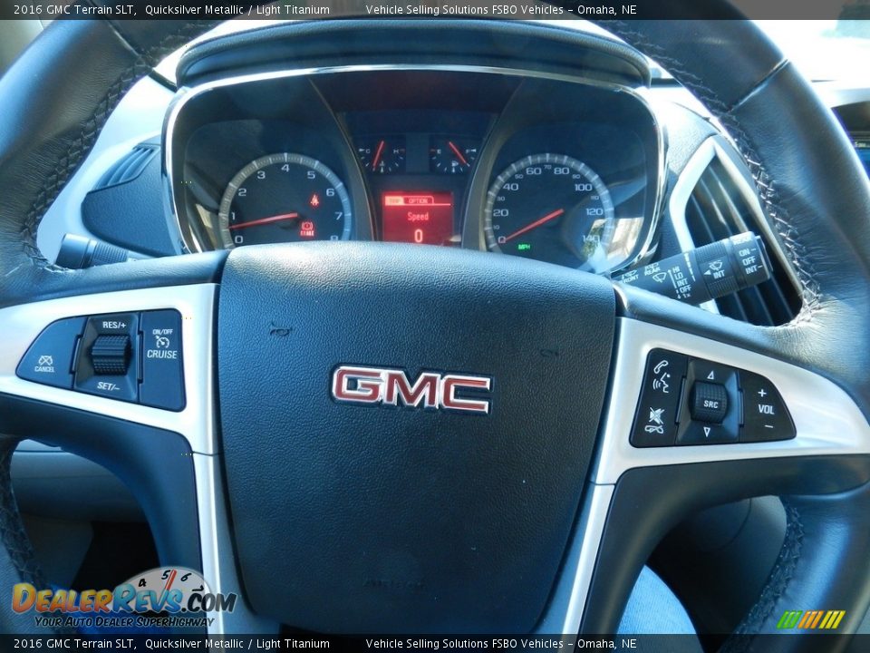 2016 GMC Terrain SLT Quicksilver Metallic / Light Titanium Photo #3