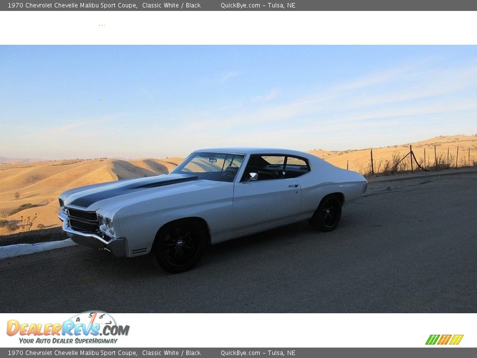 1970 Chevrolet Chevelle Malibu Sport Coupe Classic White / Black Photo #1