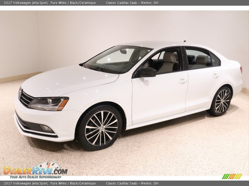 Pure White 2017 Volkswagen Jetta Sport Photo #3