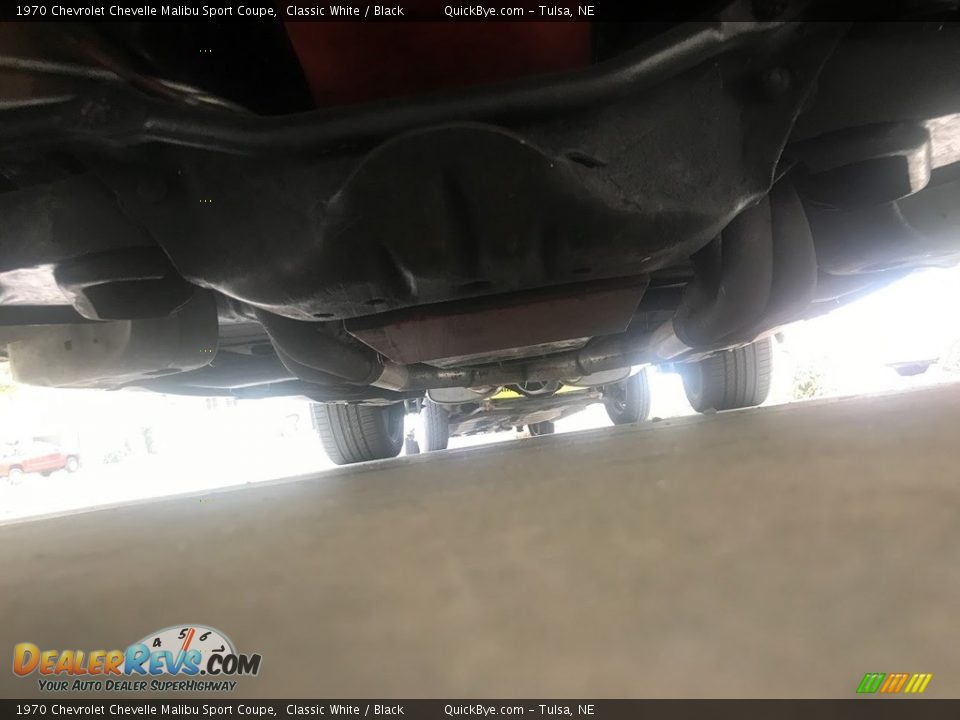 1970 Chevrolet Chevelle Malibu Sport Coupe Classic White / Black Photo #14