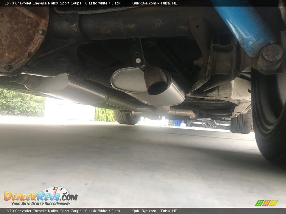 1970 Chevrolet Chevelle Malibu Sport Coupe Classic White / Black Photo #15