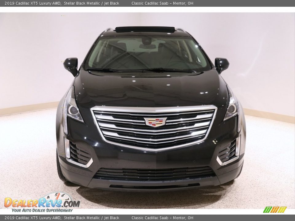 2019 Cadillac XT5 Luxury AWD Stellar Black Metallic / Jet Black Photo #2