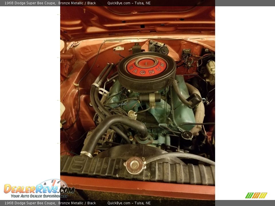 1968 Dodge Super Bee Coupe 383ci OHV 16-Valve Magnum V8 Engine Photo #6