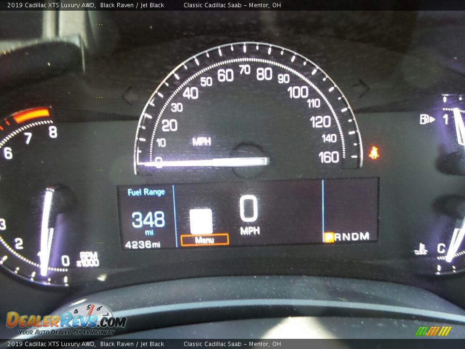 2019 Cadillac XTS Luxury AWD Gauges Photo #7